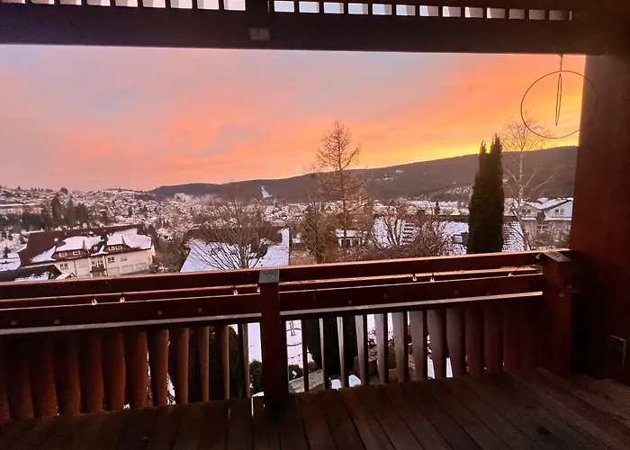 Panoramablick Mit Privatparkplatz, 2 Balkone Und 1,5 Baeder * Titisee-Neustadt